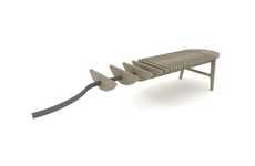 Flexible Centipede-Like Benches