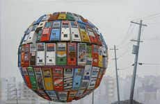 Surreal Floating Orb Paintings