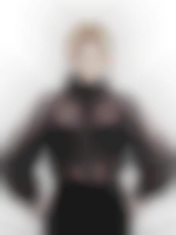 Edgy Sheer Fashion