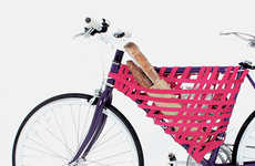 Stylish Pink Bicycle Storage