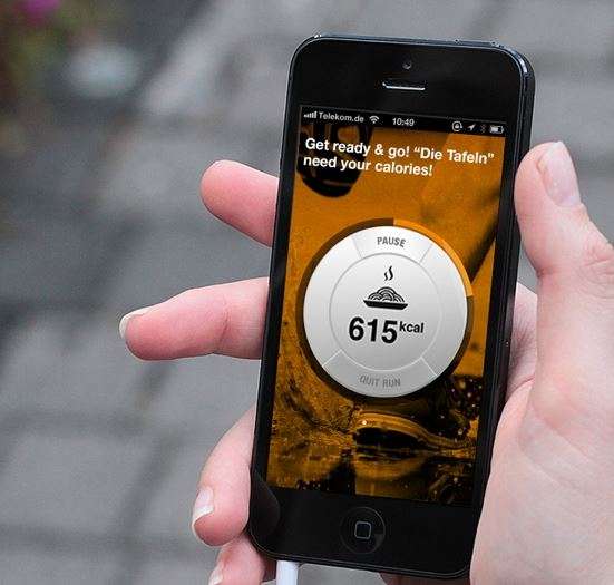 Calorie-Transferring Apps