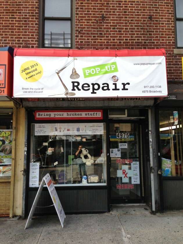 Temporary Recycling Stores