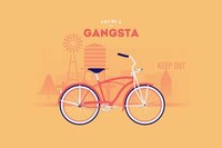 Stereotyped Bike Illustrations Image 2