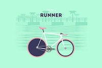 Stereotyped Bike Illustrations Image 7