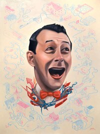 Satirical Cartoon-Like Paintings Image 4