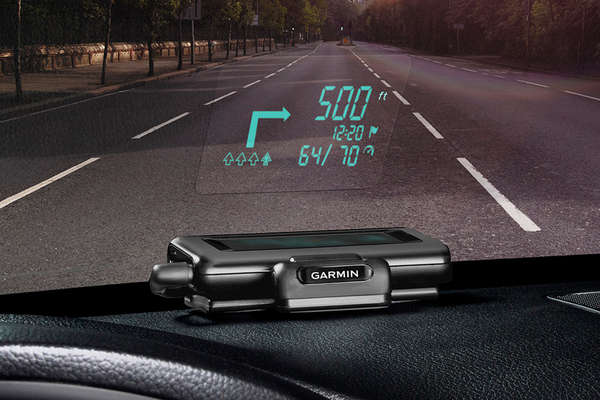 Projected Windshield Safety Tech