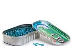 Canned Seafood Paper Clips