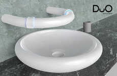 Futuristic U-Shaped Faucets