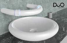 Flashy Futuristic Faucet Designs