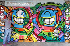 Funky Fish Street Art