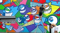Funky Fish Street Art Image 4