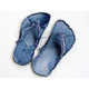 Upcycled Blue Jean Slippers Image 2