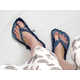 Upcycled Blue Jean Slippers Image 4