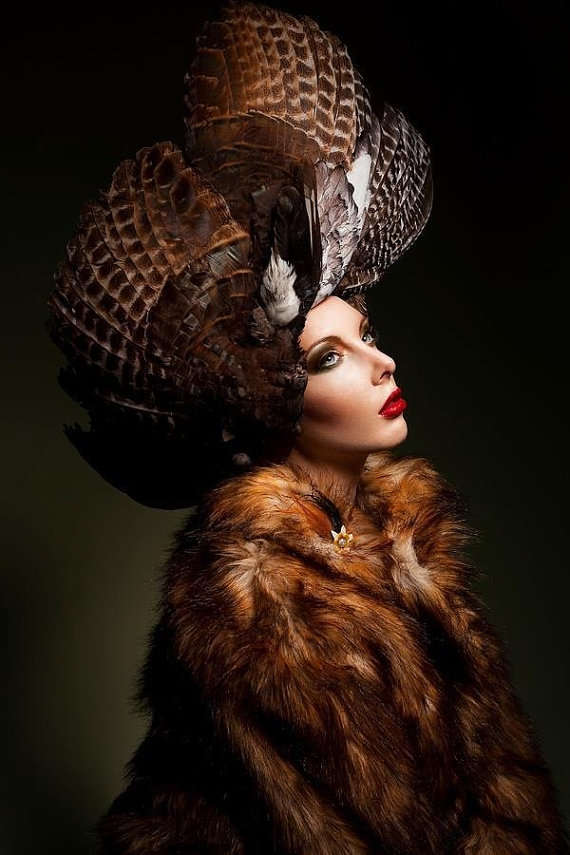 Stunning Poultry Headpieces