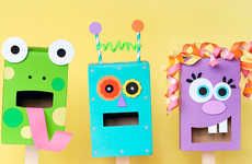 DIY Paper Box Puppets