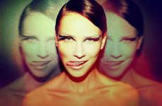Three-Face Mirror Photography