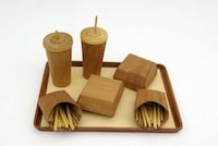 Nostalgically Iconic Wood Sculptures Image 3