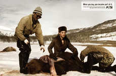 Brutal Skinning Animal Ads