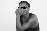 Bodacious Shirtless Rapper Captures Image 7