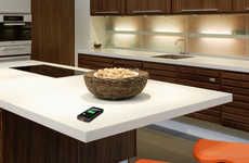 Wirelessly Charging Countertops
