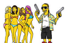 Cartoonified Pop Culture Icons