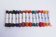 Sunrise-Inspired Shoelaces