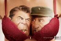 Politics-Inspired Bra Ads Image 3