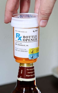 Prescription Bottle Booze Openers Image 2