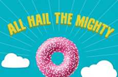 Wacky Donut Fact Infographics