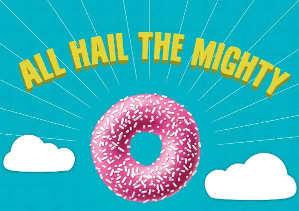 Wacky Donut Fact Infographics