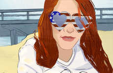 Artistic Americana Illustrations