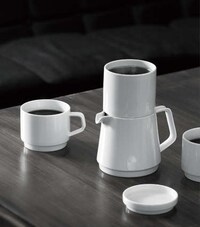 Stackable Porcelain Coffee Makers Image 2