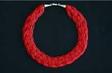 DIY Braided Bead Necklaces