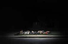 Nighttime Garbage Photography