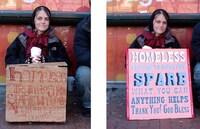 Graphic Humanitarian Homeless Signs Image 2