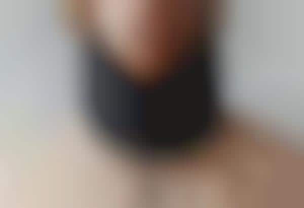 Noise-Emitting Throat Braces