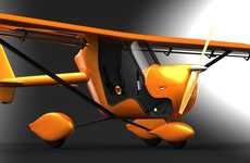 Retro-Futuristic Pedal Gliders