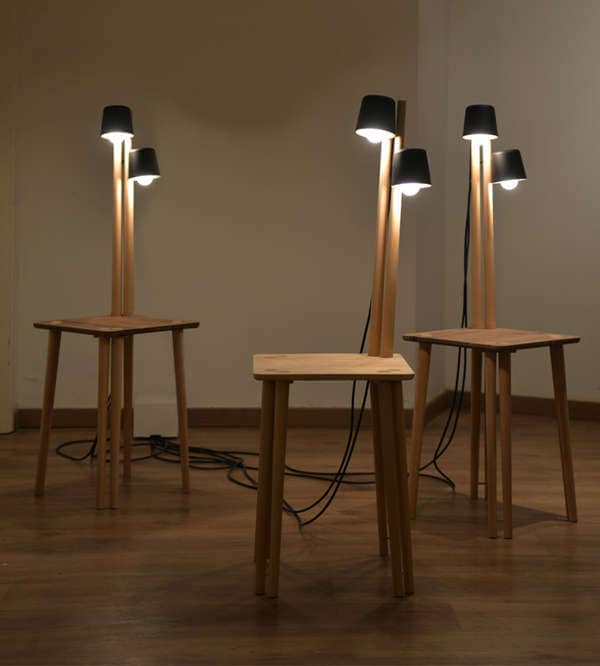 Built-In Lamp Furniture