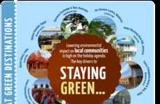 Eco-Friendly Holiday Infographics