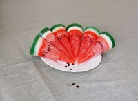 Illusory Watermelon-Shaped Candles Image 5