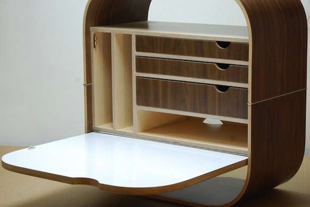 Wall-Mounted Modular Workspaces