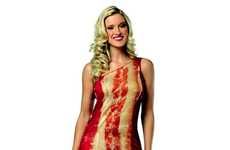 Peculiar Bacon-Printed Dresses
