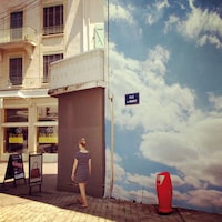 Amazingly Realistic Cloud Graffiti Image 5