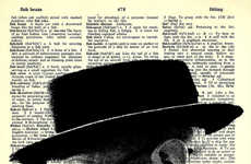 Drug Dealer-Inspired Newspaper Art
