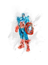 Smudgy Superhero Artwork Image 2
