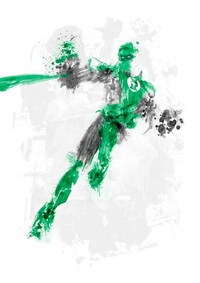 Smudgy Superhero Artwork Image 3