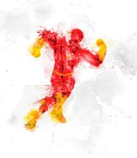 Smudgy Superhero Artwork Image 7