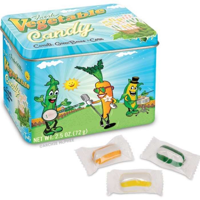 Veggie-Flavored Sugar Treats