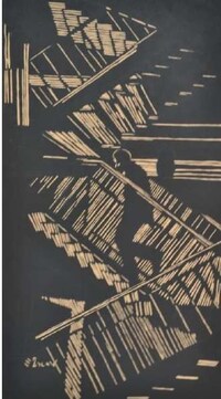 Woodcut Line-Styled Art Image 3