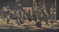 Woodcut Line-Styled Art Image 4